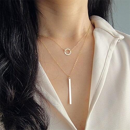 2020 New Bohemian Moon Star Crystal Heart Choker Necklace for Women Necklace Pendant on neck Chocker Necklace Jewelry Gift