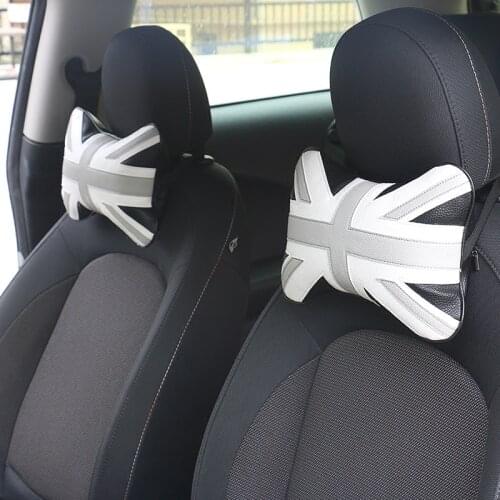 For Mini Cooper S R56 R50 F56 JCW R53 F55 R60 R53 R55 R57 R58 F60 One Countryman Clubman Accessories Car Neck Headrest Pillow