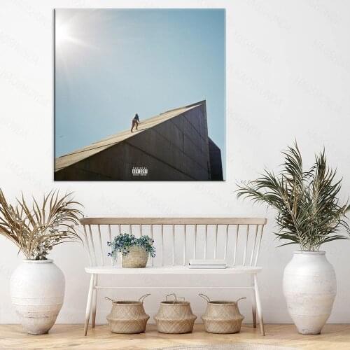 Posters and Prints Daniel Caesar We Find Love Blessed Rapper Music Album Cover Art Poster Canvas Painting Home Decor