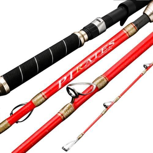 Super Strong Toughness Slow Jigging Rod 1.65/1.8/1.95m Spinning Casting Rod L.W.100-700g Carbon Fiber Saltwater Fishing Rod