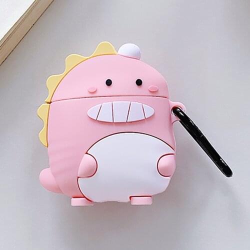 Airpods1/2 generation earphone protective cover cute silicone for Apple second generation soft shell bluetooth earphone cover