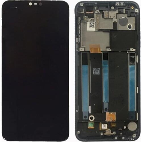 5.84" Original IPS LCD Display for Nokia 7.1 N7.1 TA-1100 TA-1096 LCD Display Touch Screen Digitizer Replacement Assembly +Frame