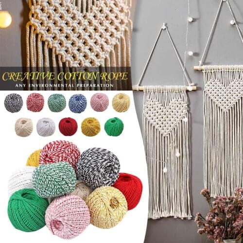 1.5mmX100m Color Knitting Crochet Milk Soft Baby Cotton Wool Yarn Hand Knitted Yarn DIY Craft Knit Sweater Scarf Sewing Rope