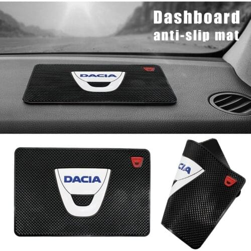 Car Interior Sticker Anti Slip Mat Dashboard Pad Auto Styling Accessories for Dacia Duster Logan Sandero 2 Mcv Stepway Lodgy