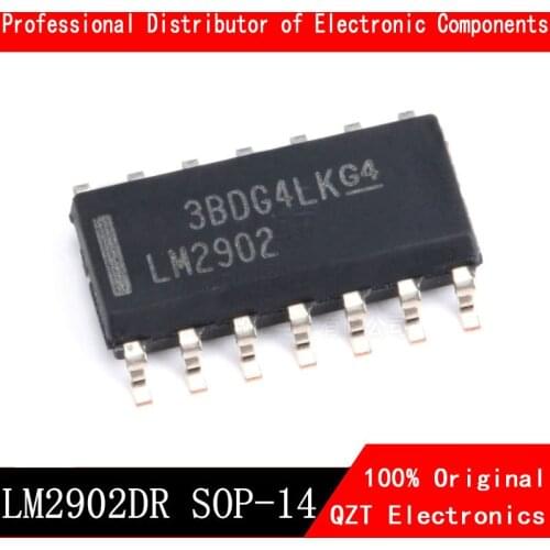 10PCS LM2902DR SOP14 LM2902 SOP SMD new and original IC