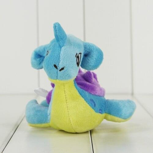 10Pcs/Lot 13cm Lapras Cute Stuffed Plush Doll Toy Soft Dolls Great Gift