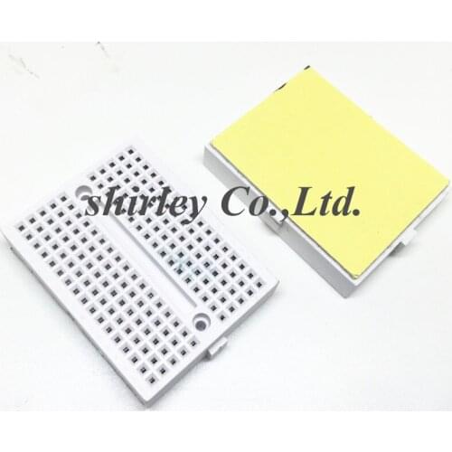 10pcs SYB-170 Mini Solderless Prototype Experiment Test Breadboard 170 Tie-points 35*47*8.5mm