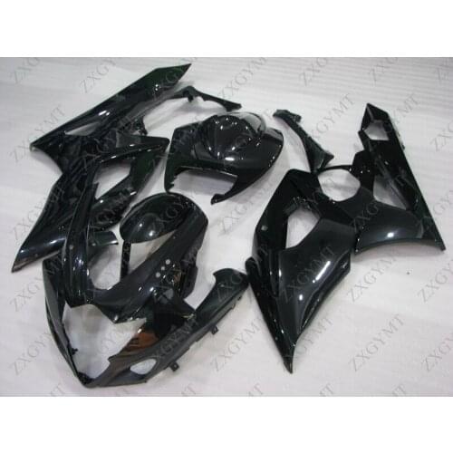 Abs Fairing for Suzuki GSXR1000 2005 - 2006 K5 glossy Black Full Body Kits GSX-R1000 06 Full Body Kits for Suzuki GSXR1000 2005