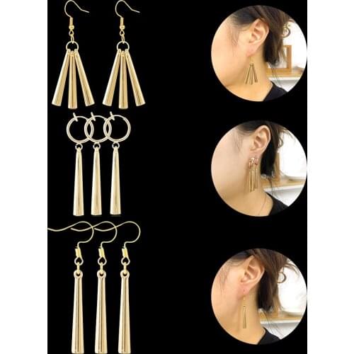 Anime One Piece Earrings Roronoa Zoro Cosplay Metal Piercing Hanging Hoop Dangle Clip Pendant 2021 Trend For Women Men Jewelry