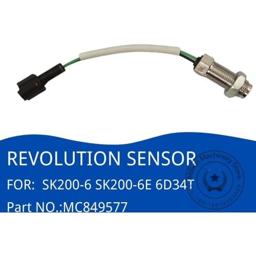 1 Pc High Quality 7861-93-2310 Engine Revolution Speed Sensor 7861-92-2310 For Komatsu Excavator PC200-5 PC200-6