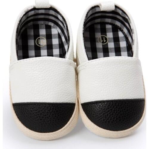 Baby Shoes Non-slip Soft Soled Baby Girls Shoes PU Leather Infant Toddler First Walkers