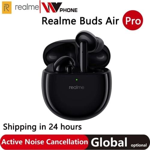 Global version realme Buds Air Pro TWS Earphone Blutooth 5.0 Active Noise Cancellation Dual Mic realme for realme 7 Pro 7i 6 Pro