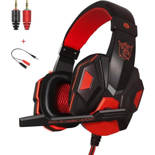 Gaming Headset PC780 Wired Headset Headphone with Microphone for PS4 Xbox One Nintend Switch for iPad PC Gamer Headphone 3.5mm