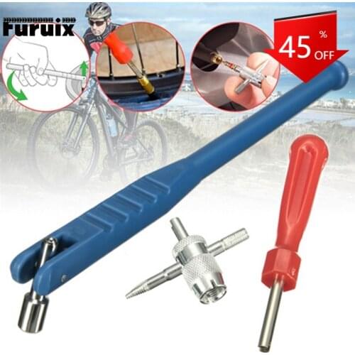 Tire Repair Tool Valve Core Installation Tool Disassembly Wrench Disassembly Screwdriver Screwdriver