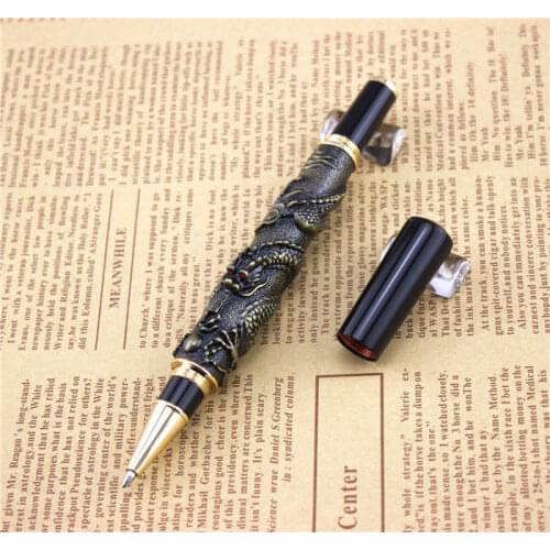 JINHAO ballpoint Pen School Office Stationery high quality dragon roller ball pens luxury business gift 003