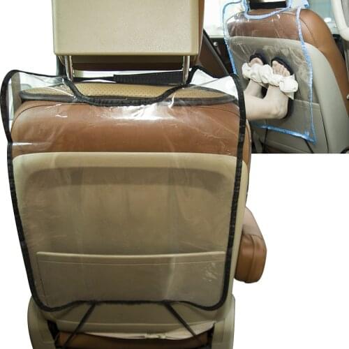 2 pcs Car Seat Back Protector Cover for Children Baby Anti Mud Dirt Auto Seat Cover Cushion Anti-kick Mat