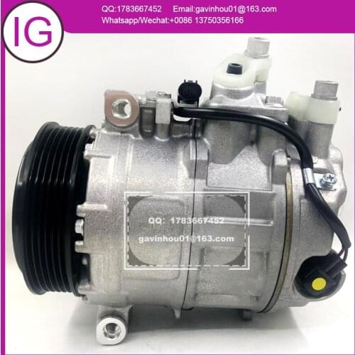 For Brand New Auto AC A/C Compressor 6PK for Car Mercedes W203 447180-5654 110MM free shipping