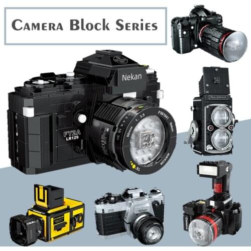 New Ideas Camera Building Block City Creative Digital MOC Model DIY Bricks Educational Toys Christmas Gifts