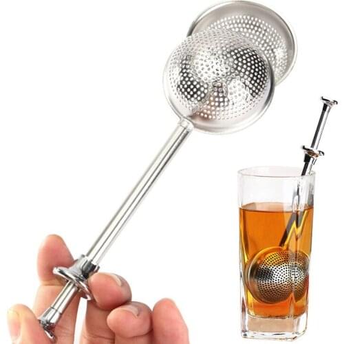 Metal Tea Bag Filter Loose Leaf Green Tea Strainer for Mug Teapot TeawareMesh Tea Strainer Stainless Steel Tea Infuser Reusable