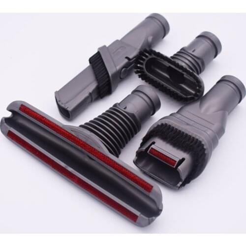 4pcs/lot Brush Head Nozzle Handheld Tool Attachment Kit Crevice Combination tool For DYSON DC35 DC45 DC58 DC59 DC62 V6 DC48