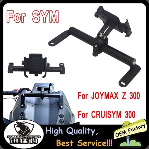Navigation Bracket Mobile Phone Gps Plate Bracket for SMY JOYMAX Z 300 2018 2019 CRUISYM 300 2017 2018 2019 Motorcycle