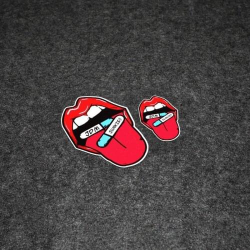 NO.S090 JDM Junkies Japanese Racing Car Modification Funny Car Stickers Window Trunk Fuel Tank Stickers and Decals