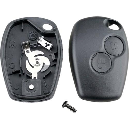 2020 New Car Key Case Without Blade 2 Buttons Car Key Shell Remote Fob Cover Case For Renault Dacia Modus Clio 3 Twingo Kangoo 2