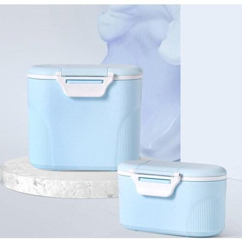 600ML Milk Powder Storage Box With Scoop Portable BPA-Free Milk Powder Container Lightweight Food Storage For Toddler Travel
