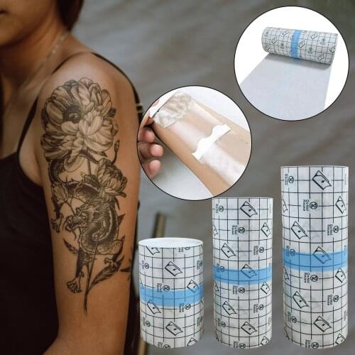 10CM/15CMX1/2/10M Clear Tattoo Aftercare Waterproof Bandage Transparent Film Dressing Skin Healing Tattoo accessories Protect