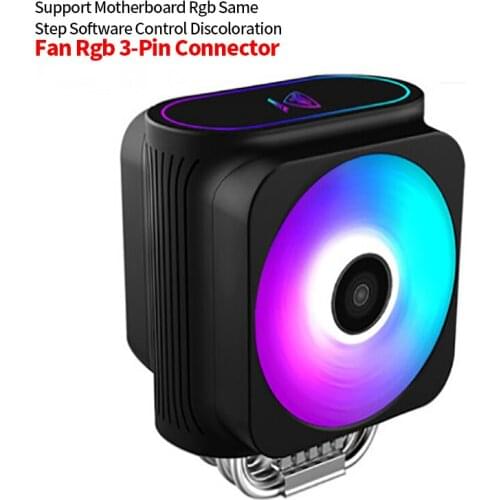 Overclocking Three East China Sea Gi-D66a Cpu Radiator 1151/2011 Am4 6 Copper Tube Rgb Fan