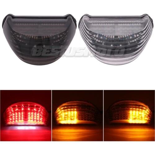 Motorcycle Tail Light Brake Turn Signals Integrated LED Light For Kawasaki Ninja ZX12R ZX-12R 2000-2005 2001 2002 2003 2004