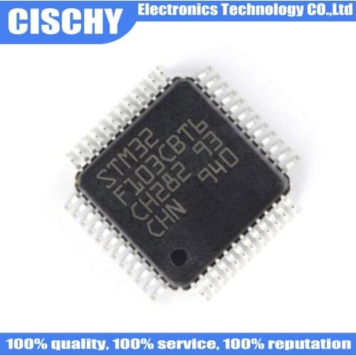 1pcs/lot STM32F103CB STM32F103CBT6 32F103CBT6 STM32F103V8T6 STM32F103VET6 STM32F103VCT6 QFP-48