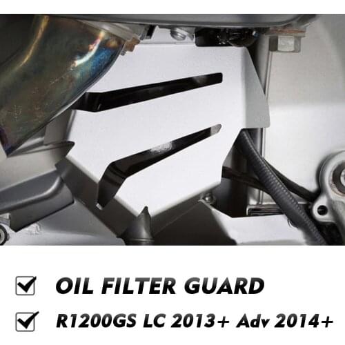 Motorcycle Accessories Oil Filter Guard oil cover For BMW R1200 GS Adventure 2014-2020 R1200GS LC 2013-2020