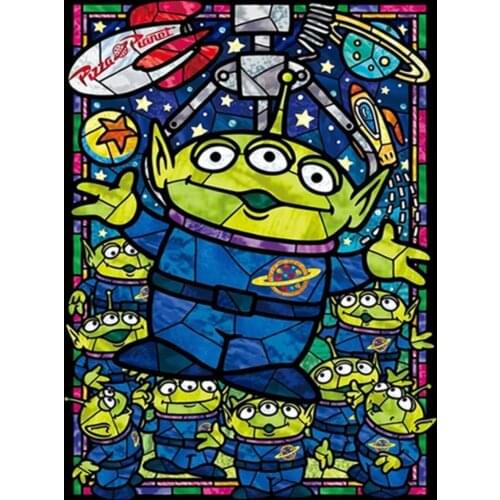 5D DIY Diamond Painting Alien Dumbo Marie Cat McQueen Magician Cartoon Full Square Round Set Embroidery Cross Home Decor Gift