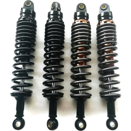 340MM 350MM 360MM 380MM Motorcycle Suspension Shock Absorbers for Honda Yamaha Suzuki Kawasaki KTM Dirt bikes Gokart ATV