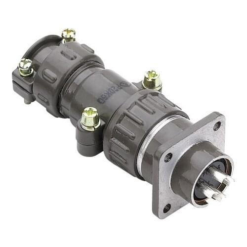 HAOGNCN Aviation Plug Socket P20J11Q Connector Connect Plug-in Unit 7 Core Round P20K11A Directly Type Back Dress