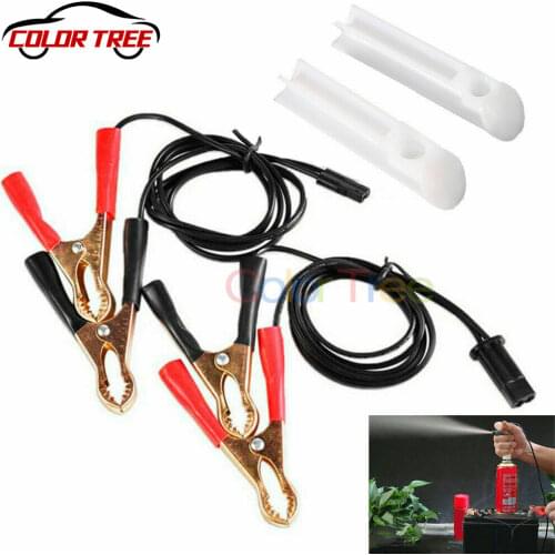 Auto Fuel Cleaning Injector Flush Cleaner Adapter Cleaning Tool Set DIY Car Wash Kit With 2 Nozzles Car Motorcycle Usage