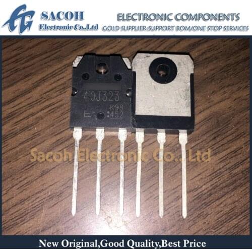 Free Shipping 10Pcs GT40J323 40J323 or GT40J322 or GT40J321 TO-3P 40A 600V Discrete IGBT