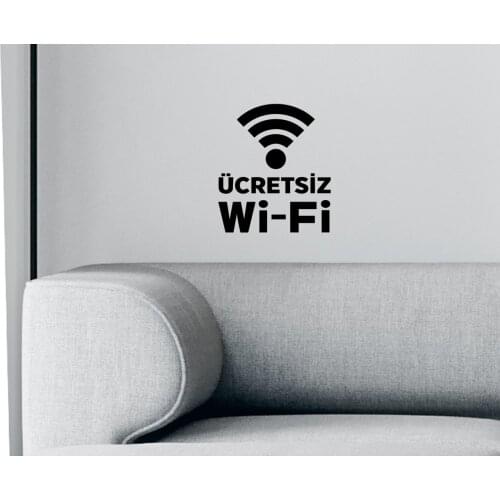 BK Home Free Wi-Fi-Designed Wall Sticker-1