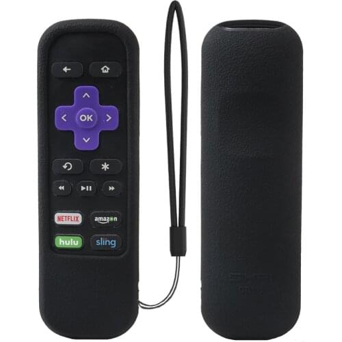 For Roku Premiere RC68 RC69 RC108 RC112 Roku Express Remote Control Case SIKAI Protective Cover for Roku Standard IR Remote