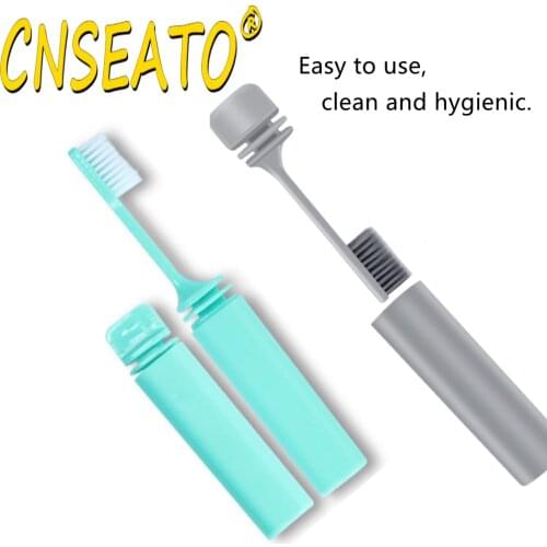 CNSEATO Folding Toothbrushes