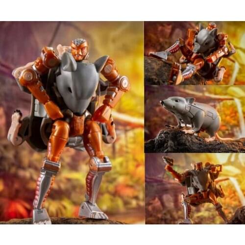TE Mouse Widow Transformation Element TE MM002 Super Warrior Beast War Alloy Aersion Anime Action Figure Robot Collection Model