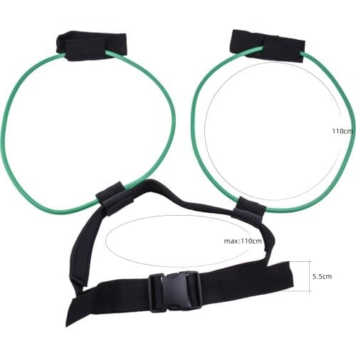 Resistance Bands Fitness Gym Elastic Waist Belt Legs Press Ankle Butt Workout Jump Training Machine Exercise Equipment Vertical