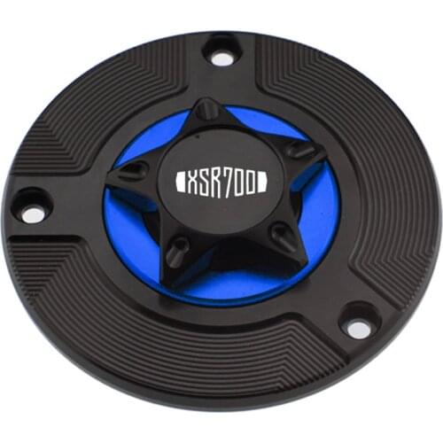 LOGO XSR Fuel Tank Cover For Yamaha XSR 700 2014 2015 2016 2017 2018 2019 Motorcycle Keyless Push to Lock Gas Fuel Cap