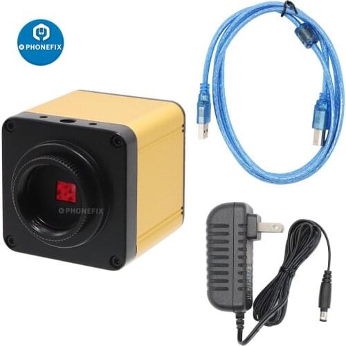 HDMI Microscope Camera HD 2MP 30F/S HDMI USB Digital Industrial Video Microscopio Camera for Binocular Trinocular Microscope