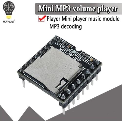 Mini MP3 Player Module TF Card U Disk Mini MP3 Player Audio Voice Module Board For Arduino DF Play Wholesale