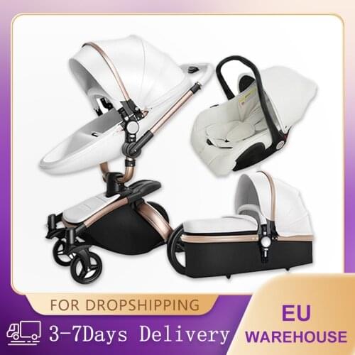 3 in 1 Multifunctional Baby Stroller Folding Strollers Baby Trolley Kid Carriage Foldable Pushchair Pram Traveling Newborn Car