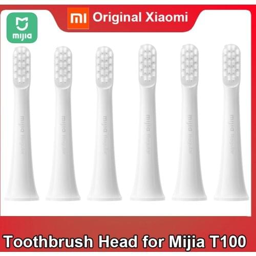Original Xiaomi Toothbrush Head for Xiaomi T100 Toothbrush Whitening Oral Care Zone Reminder