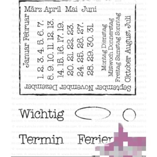 German Transparent Clear Stamp/Seal for DIY scrapbooking/photo album Decorative clear stamp A0529