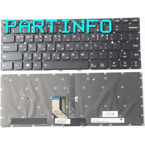 Brand new KOREA KR Keyboard for Lenovo YOGA910-13 YOGA910 YOGA910-12 YOGA5 PRO KR with backlight Keyboard BLACK